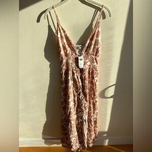 Abercrombie button front maxi dress